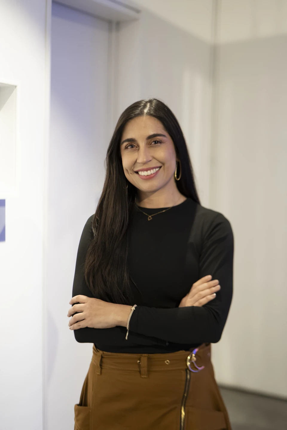 Johana Hernández, fotografía aportada en el portafolio original de ALINEA.